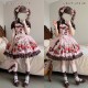 Dream Whale Strawberry Chocolate Blouse Salopette JSK and OP(Pre-Order/Full Payment Without Shipping)